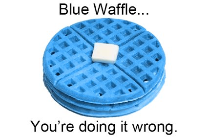 Here... have a waffle.