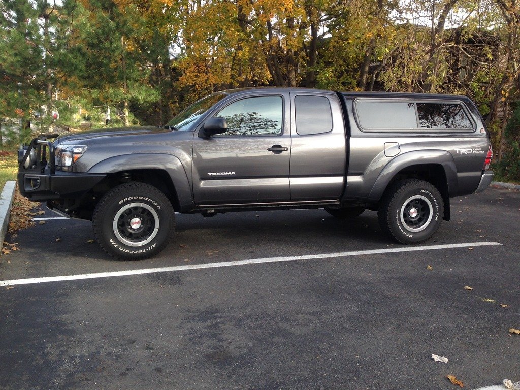 Black cap on Red Tacoma??? | Tacoma World