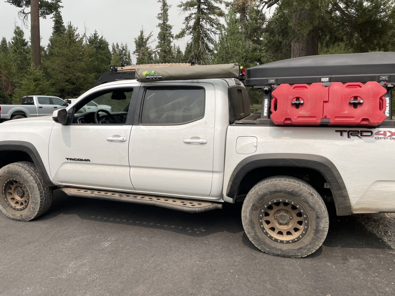 Rooftop tents on retrax pro xr tracks | Tacoma World