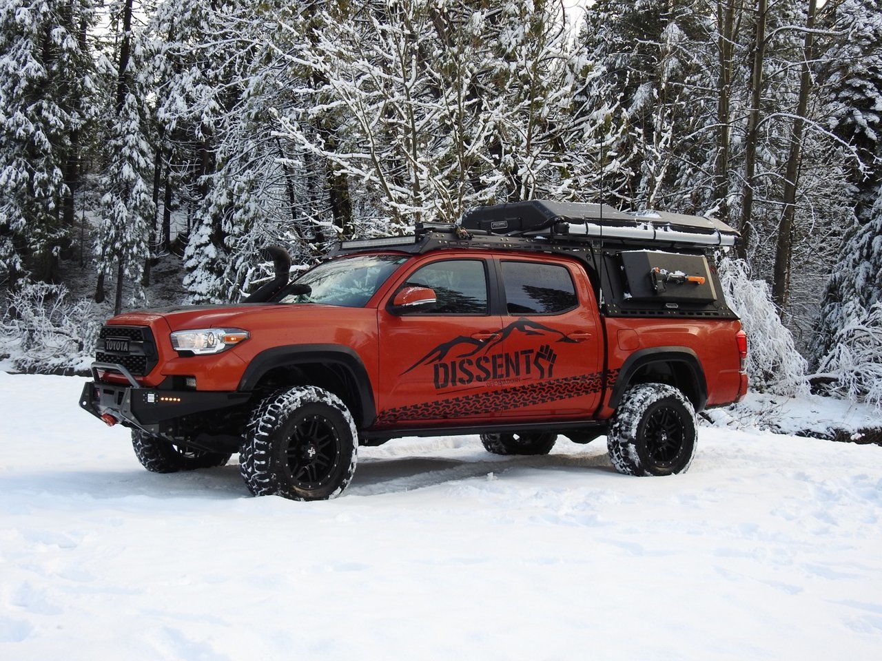 Dissent offroad best sale tacoma bed rack