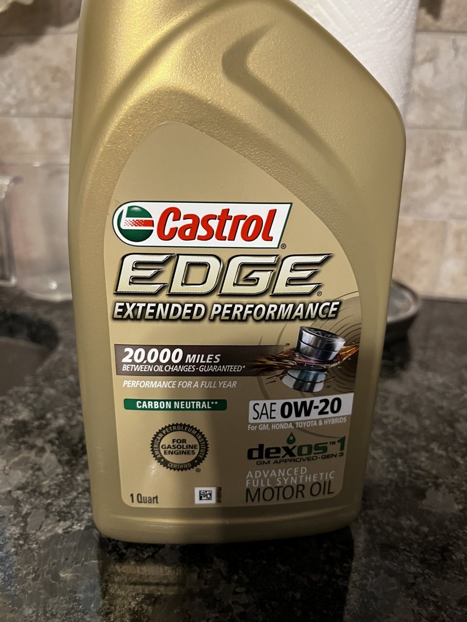 Castrol edge full synthetic