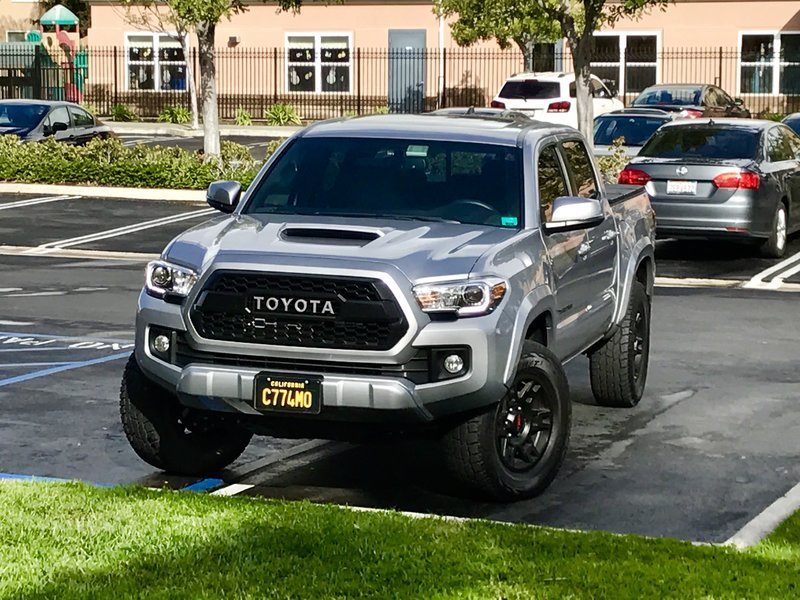 matte silver or matte black trd sema rims on my 2017 silver tacoma tacoma world matte silver or matte black trd sema