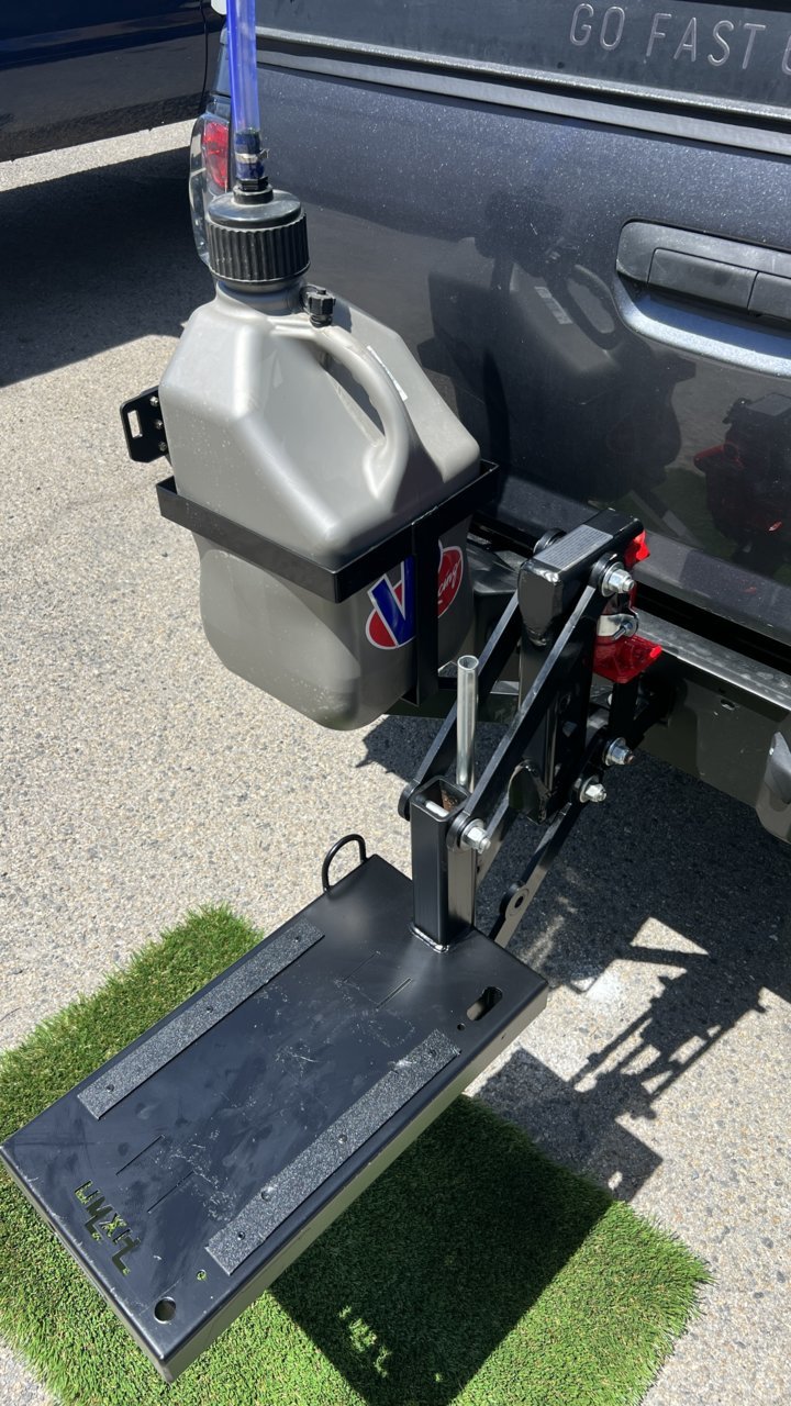 dirt bike hitch rack