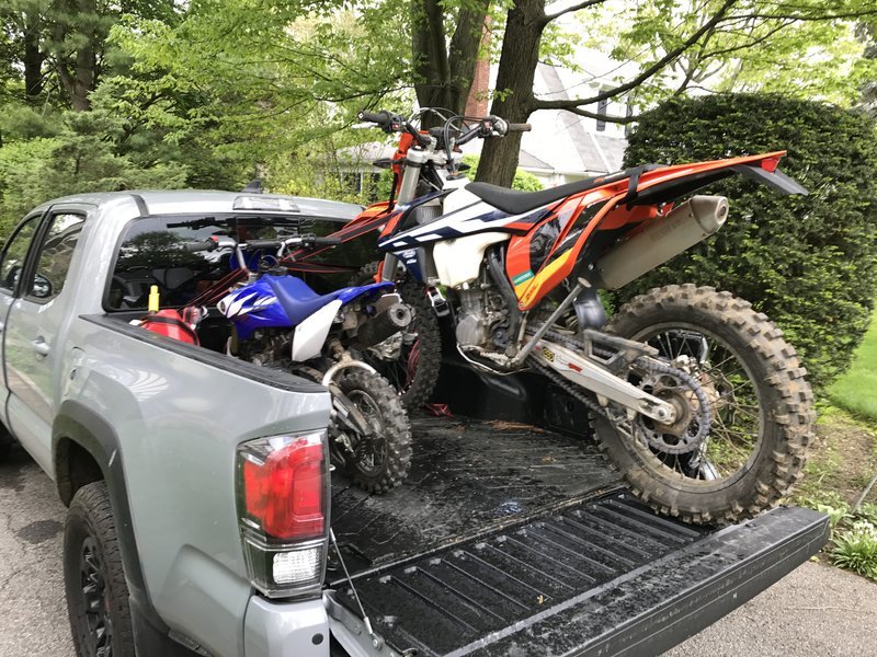 Tacoma deals dirt bike