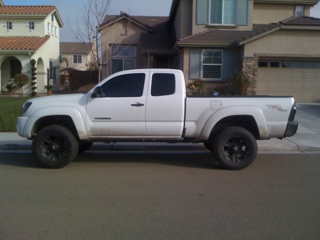 Blacked Out White Tacomas | Tacoma World