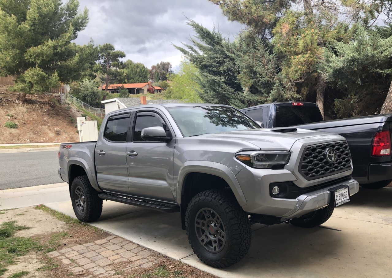 WeatherTech window deflectors on a 2020? | Tacoma World