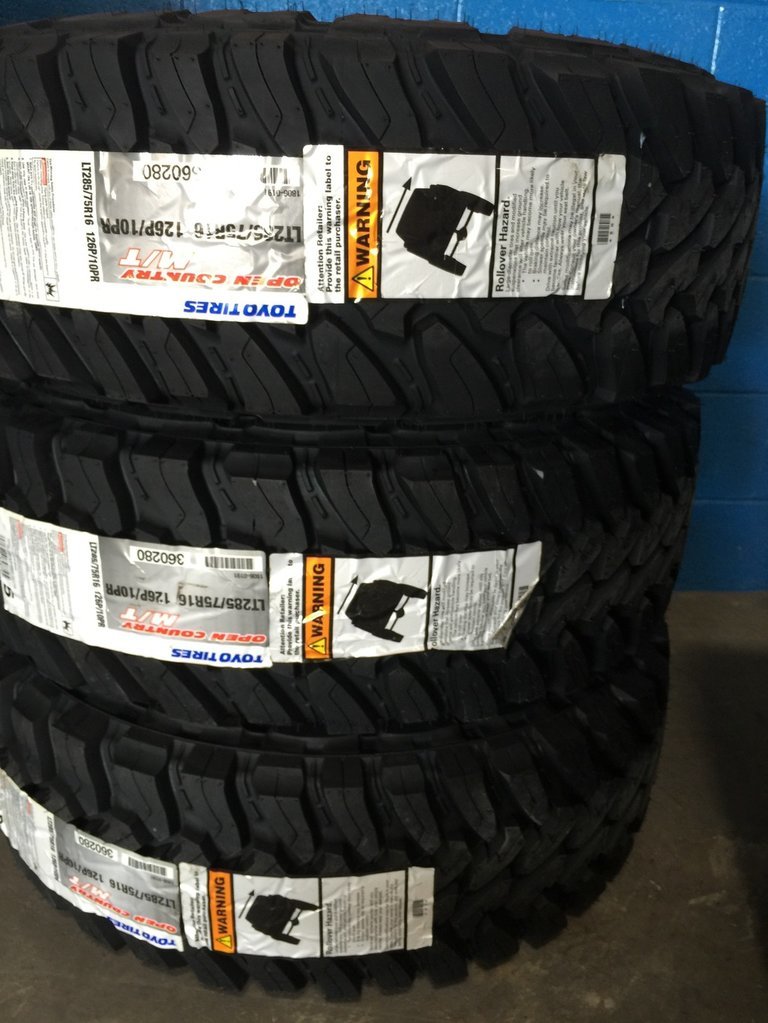 FS: BRAND NEW SET TOYO M/T 285/75R16 | Tacoma World