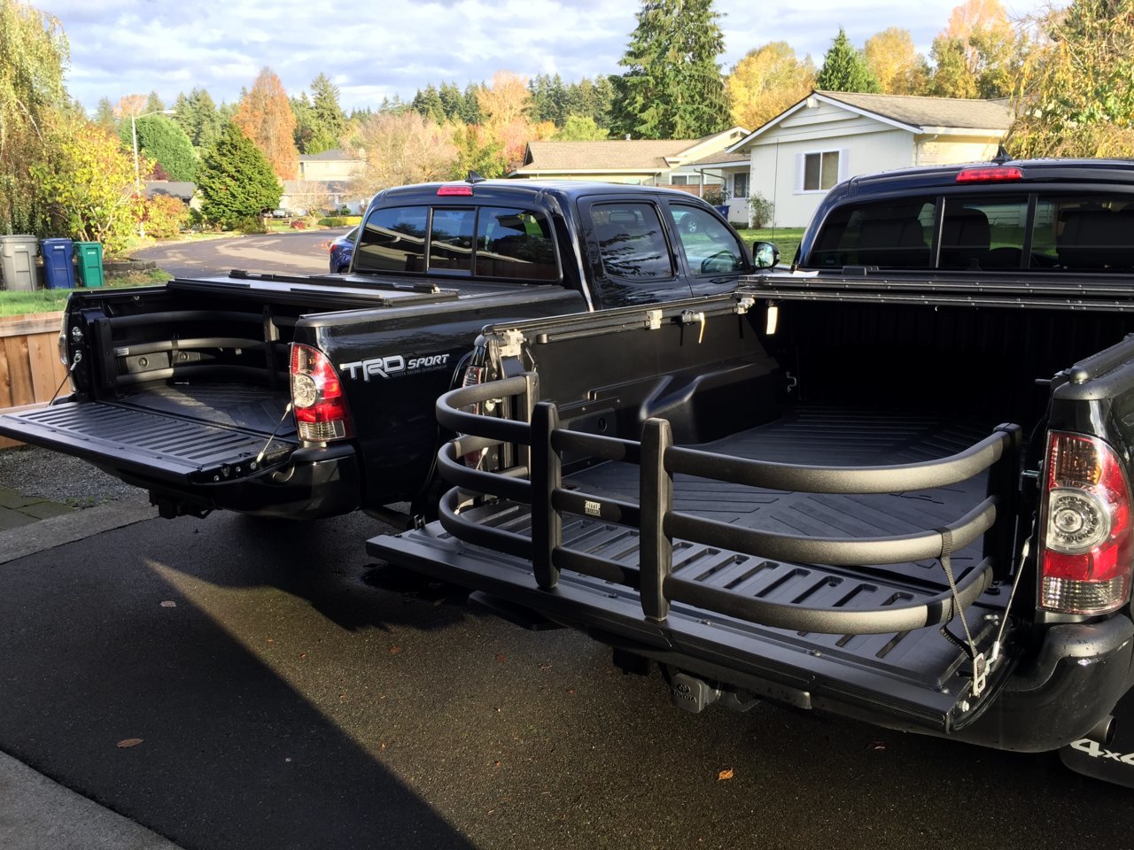 What tonneau cover with OEM bed extender? | Tacoma World