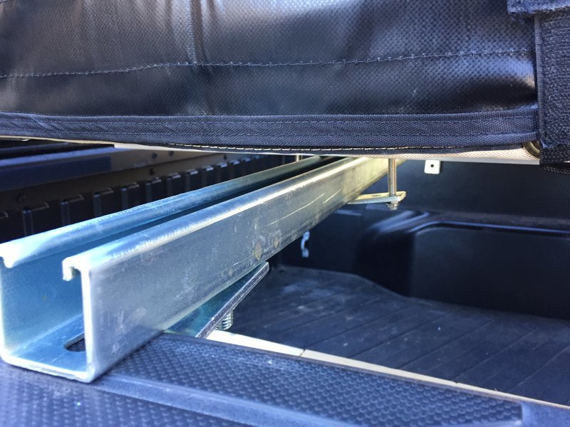 Superstrut bed online rack