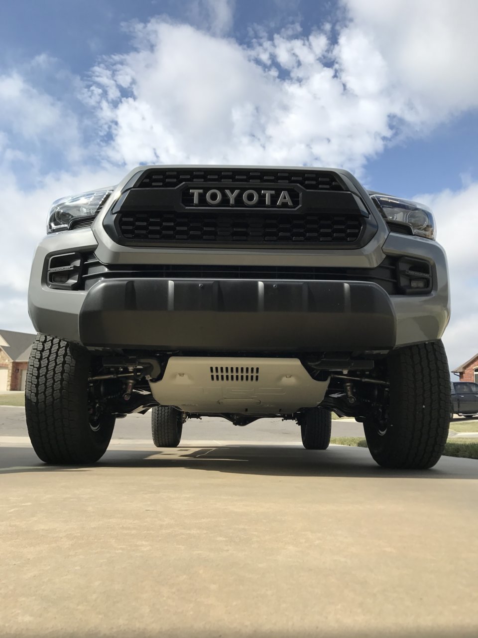 OEM TRD Pro Skid plate and 16