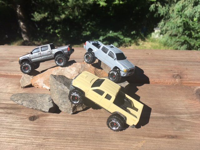 toyota tacoma toy model truck