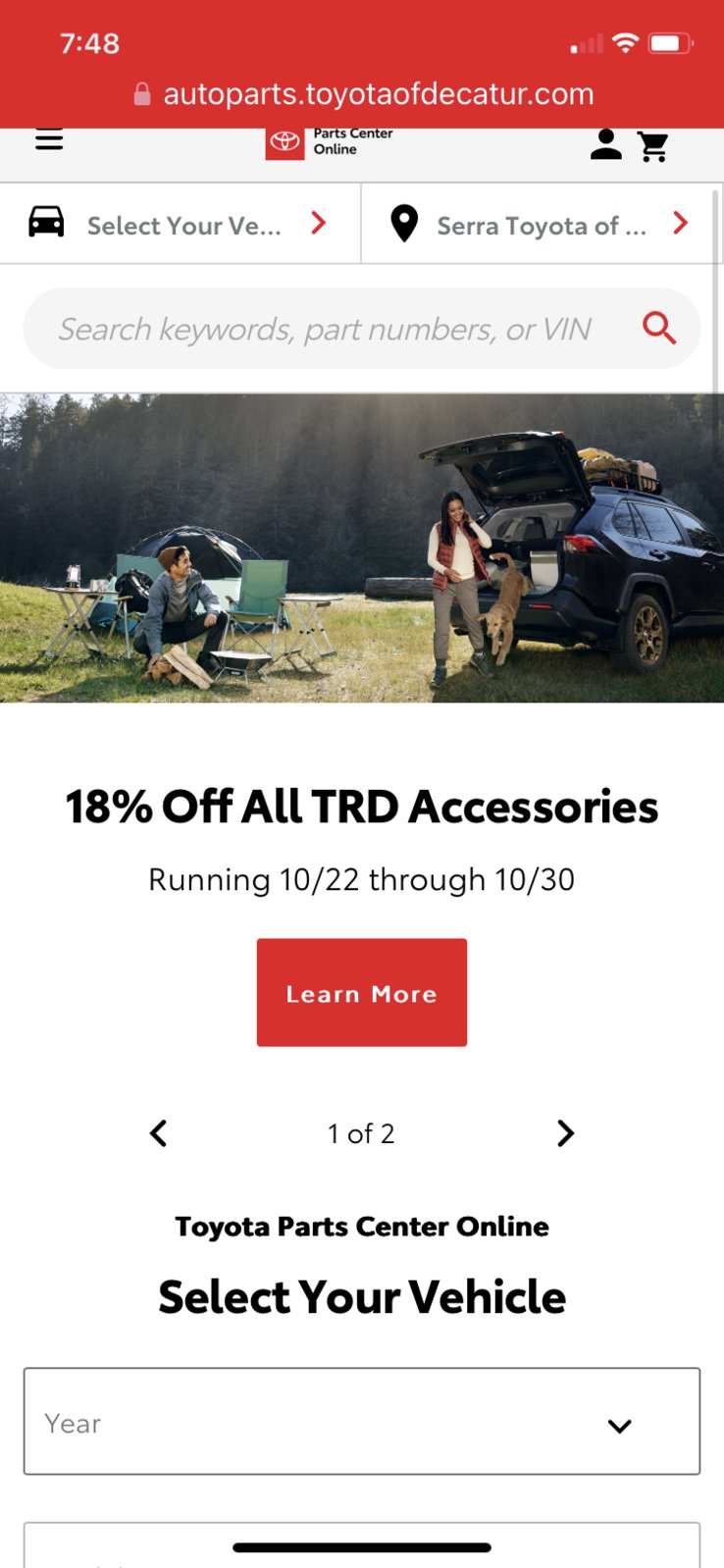 18% off TRD Accessories | Tacoma World