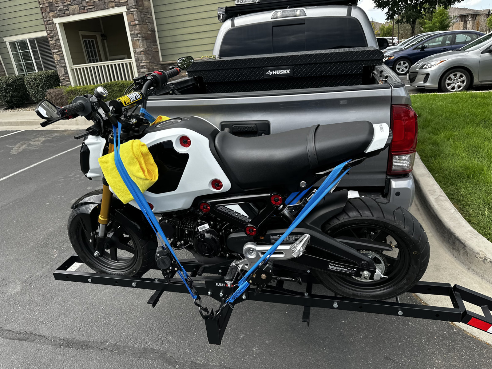 Grom discount hitch carrier