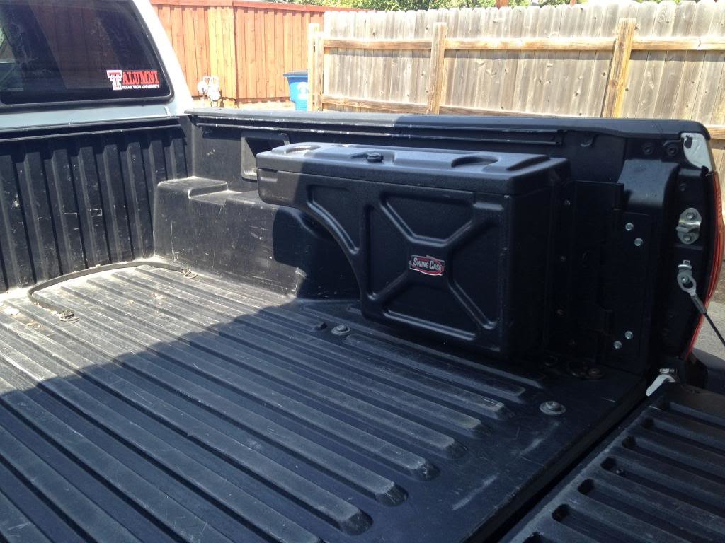 Swing Case Over Wheel Well Truck Tool Box Tacoma World