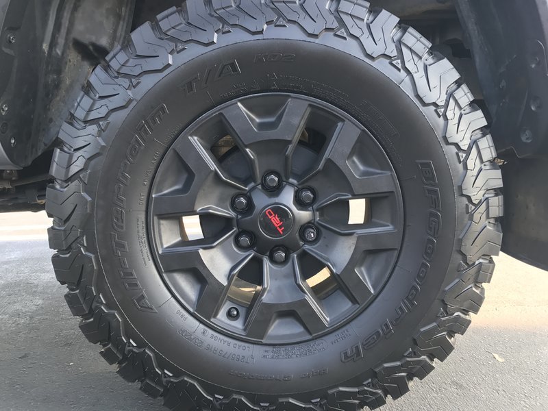 Rims And Tires For Tacoma