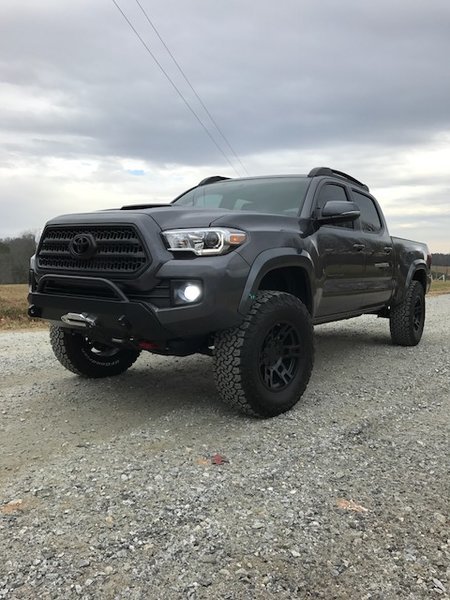 Southern style off-road slimline bumper with winch | Tacoma World