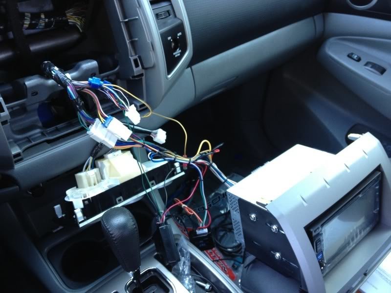 New Head Unit Install Notes Wiring A Tr7 Module And Axxess Aswc Tacoma World