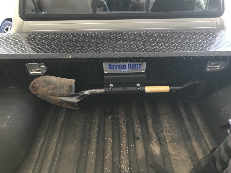 Smittybilt axe and shovel mount Tacoma World