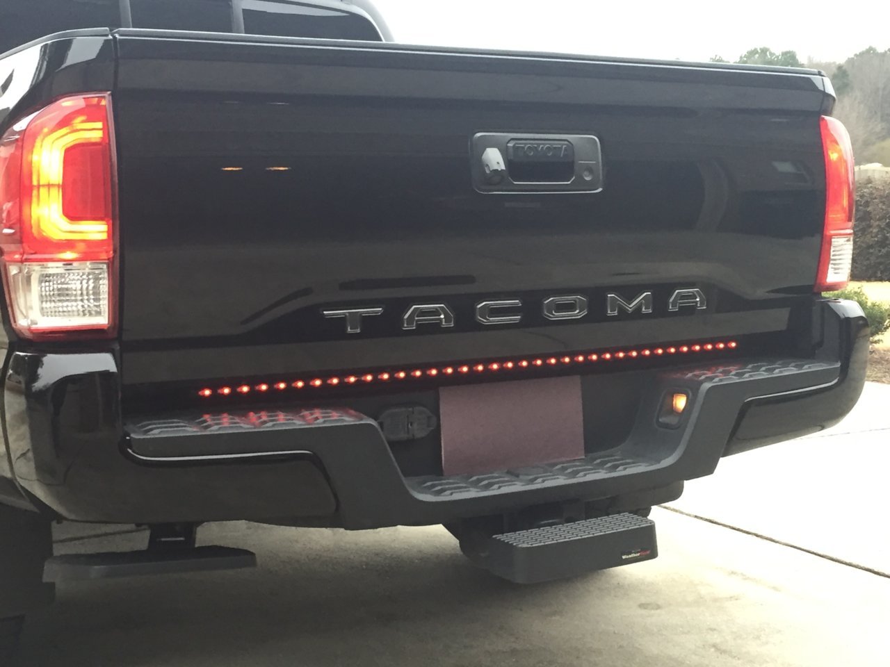 Tailgate Light Bar Installation