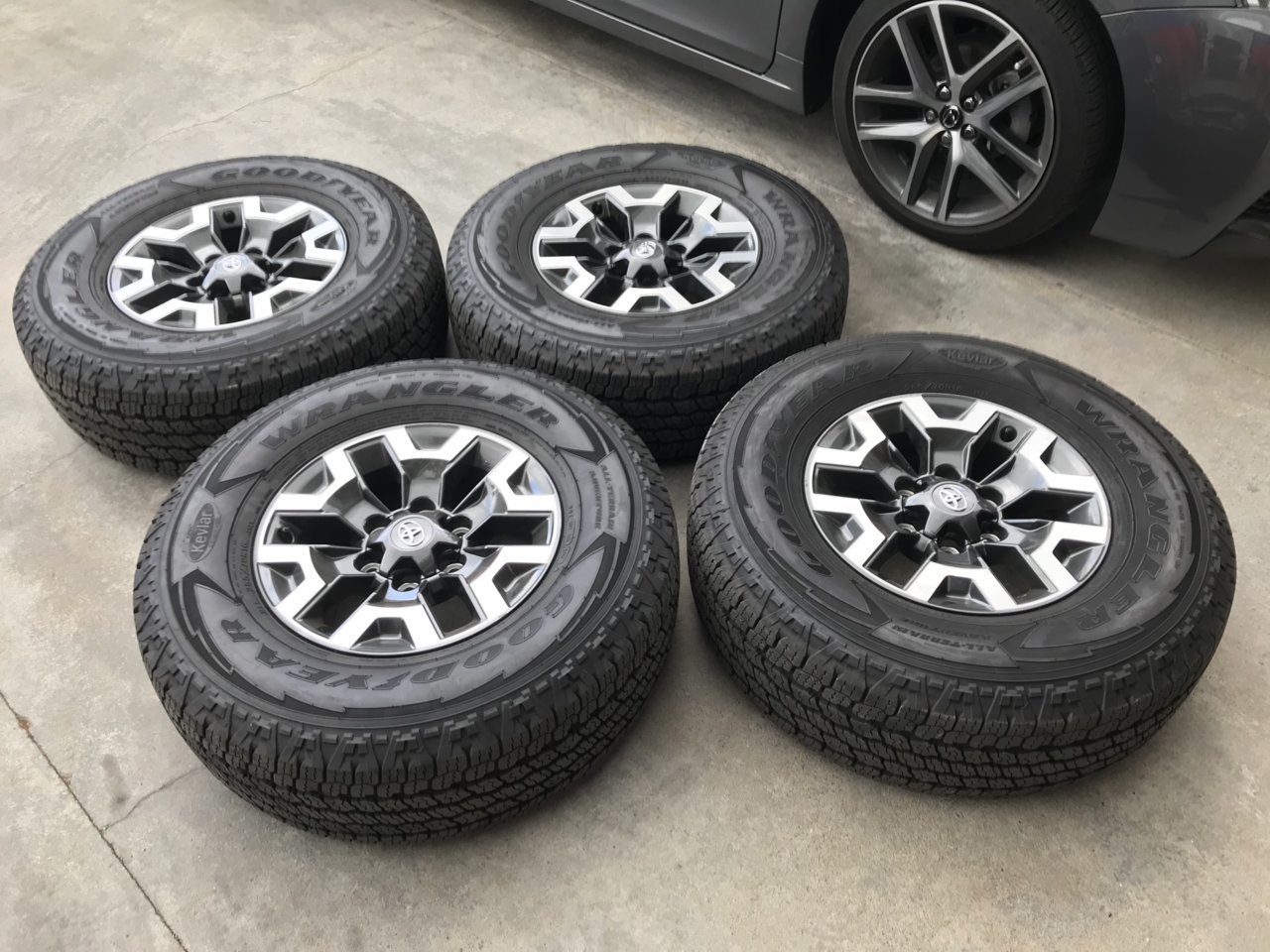 FS: 2018 TRD Off Road Wheels and Tires | Tacoma World