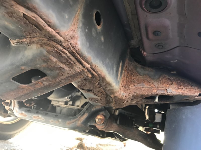 Frame Rust on a 2010