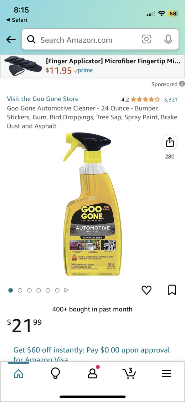 Goo gone vs rubbing alcohol for debadge?