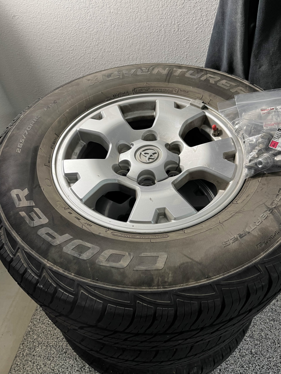 OEM TRD OR Wheels/Cooper Tires/TPMS World