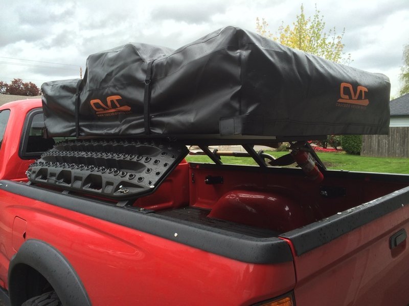 FS: CVT Mt Bachelor Roof Top Tent + Custom Bed Rack | Tacoma World