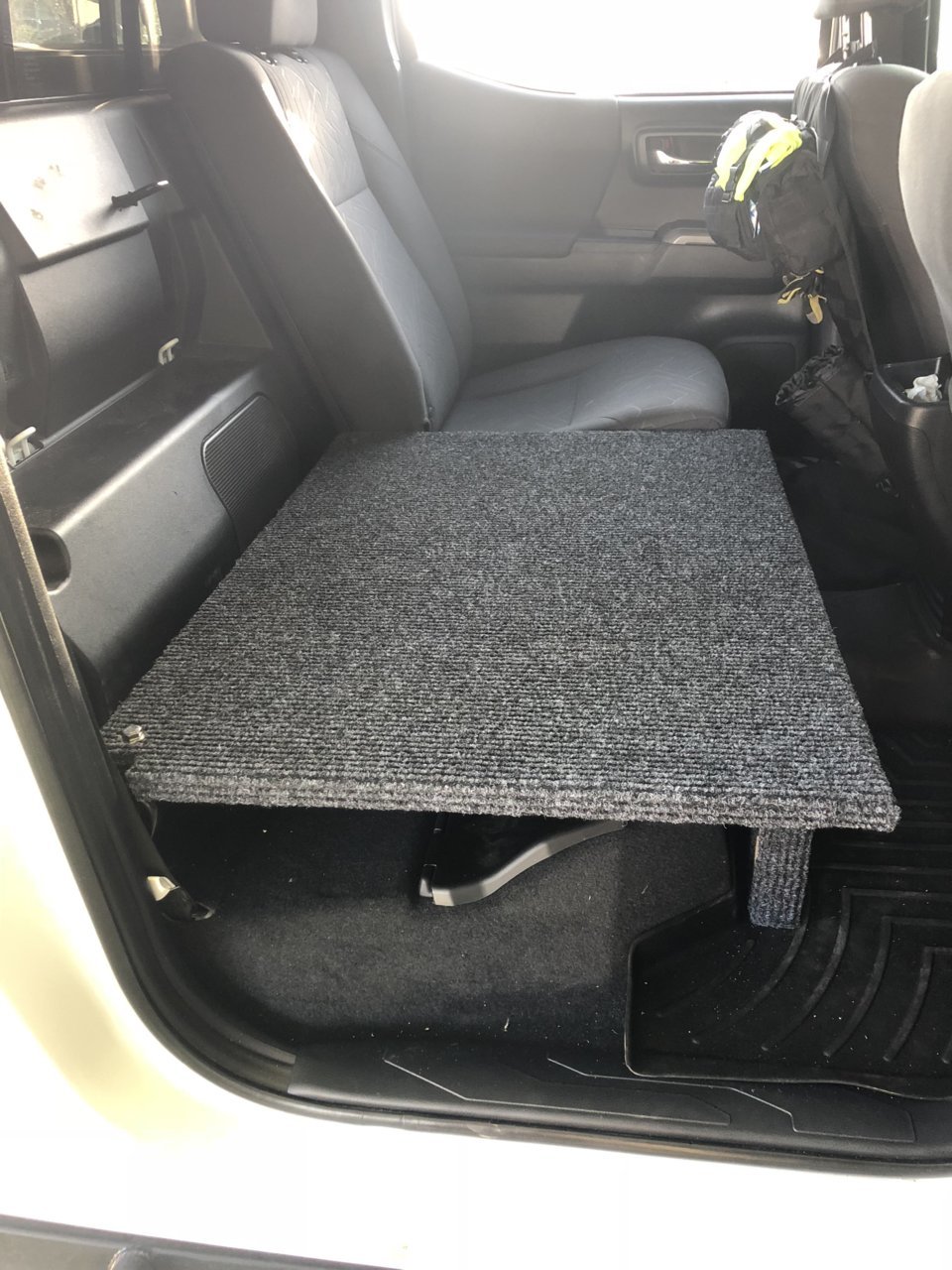 Rear Seat Storage Option World