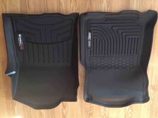 Husky weathertech shop floor mats