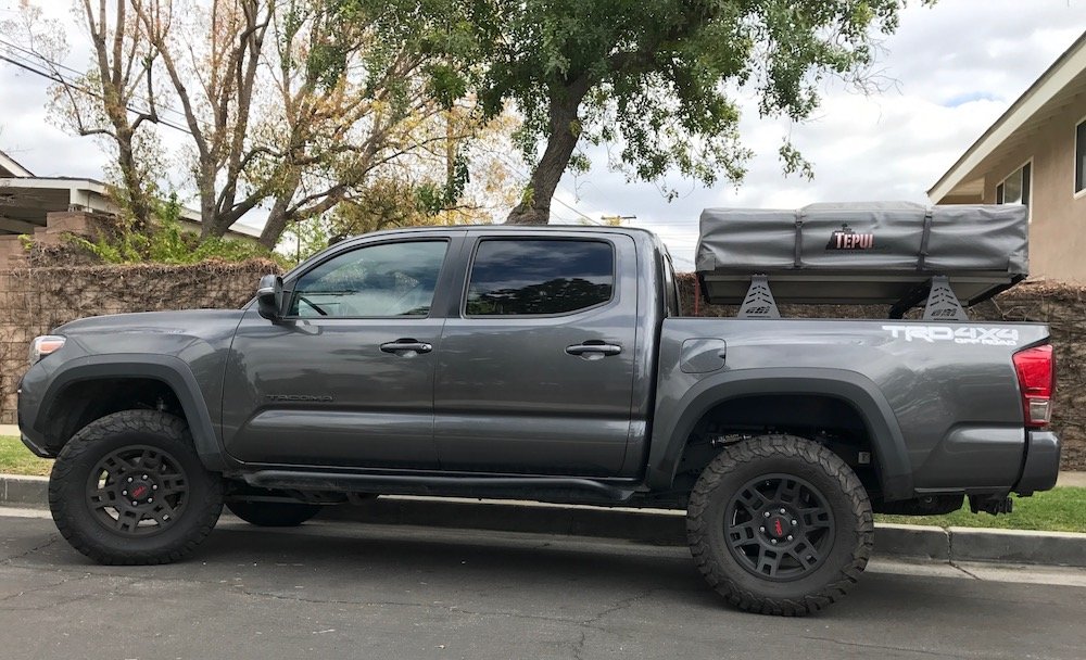 Toyota tacoma factory online roof rack