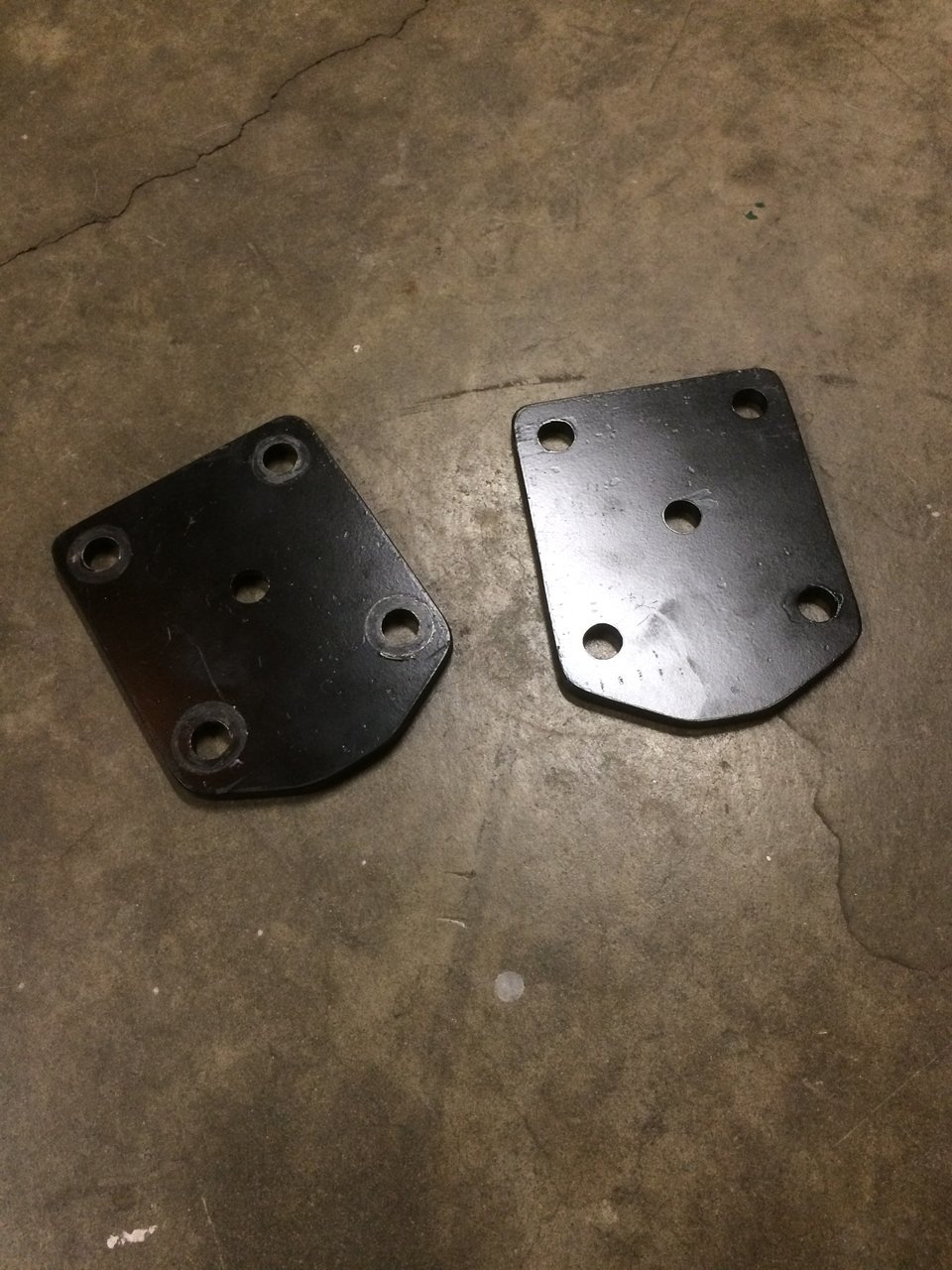 All pro 3 leaf pack, u bolt flip plate World