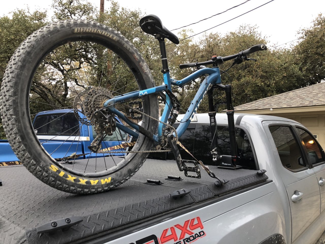 Bike rack for diamondback truck cover sale