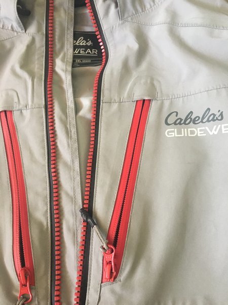 Cabela's guidewear outlet angler jacket