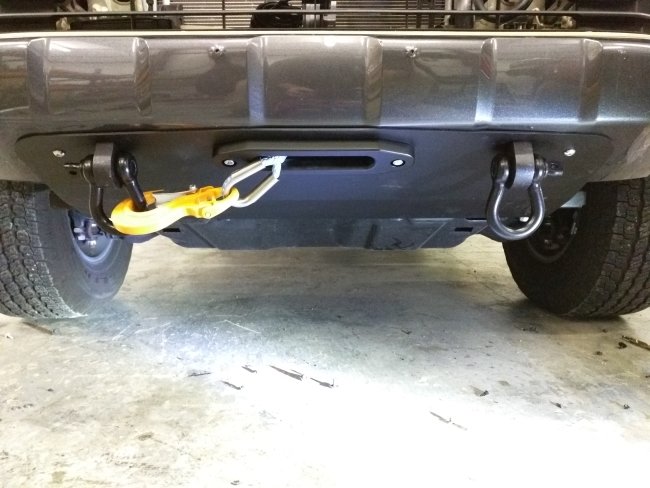U S Offroad Hidden Winch Mount Bumper Tacoma World