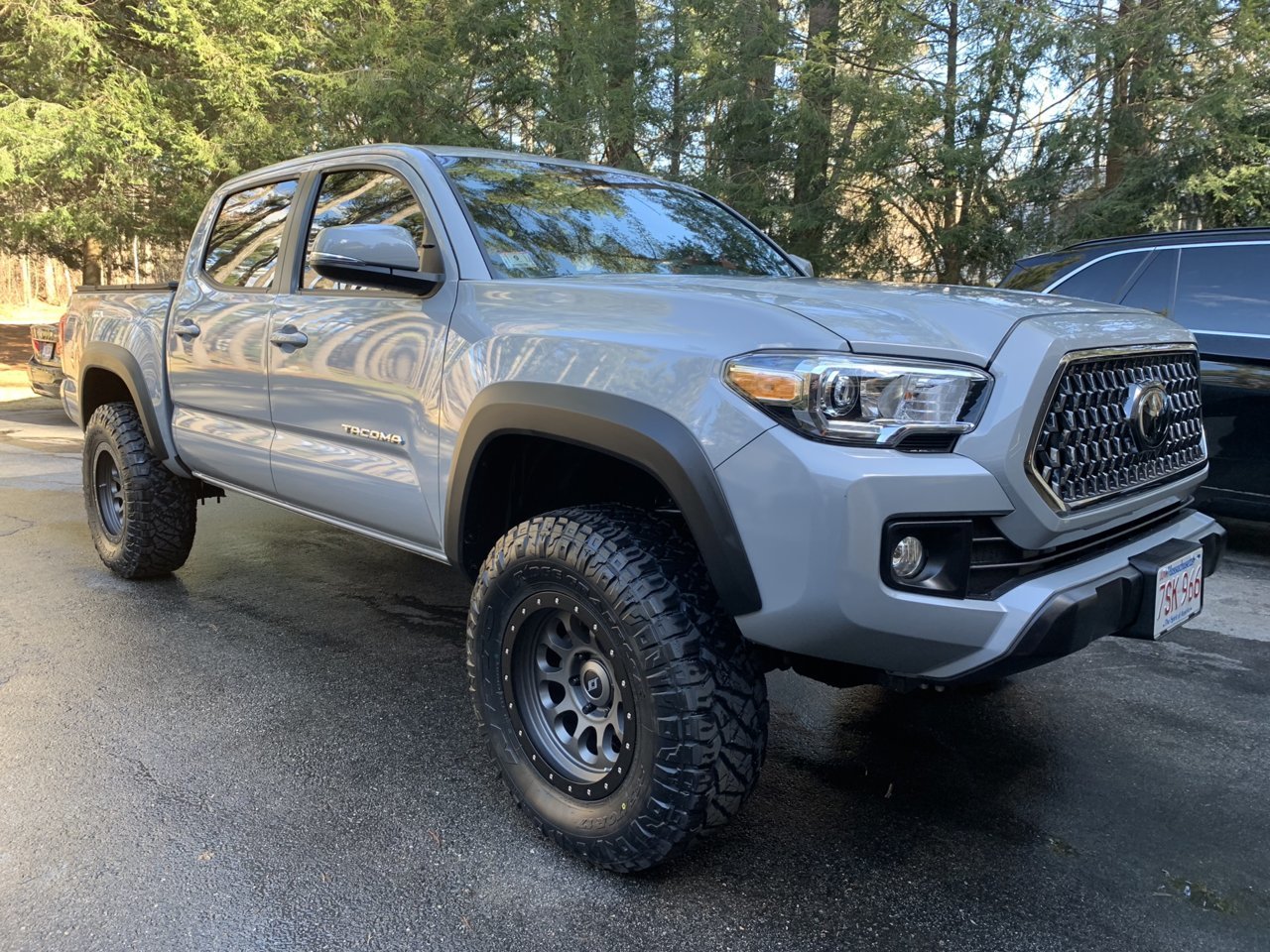 2018 Cement Tacoma TRD Off-Road DCSB SCS Ray 10 w/ 285/70/17 Ridge ...