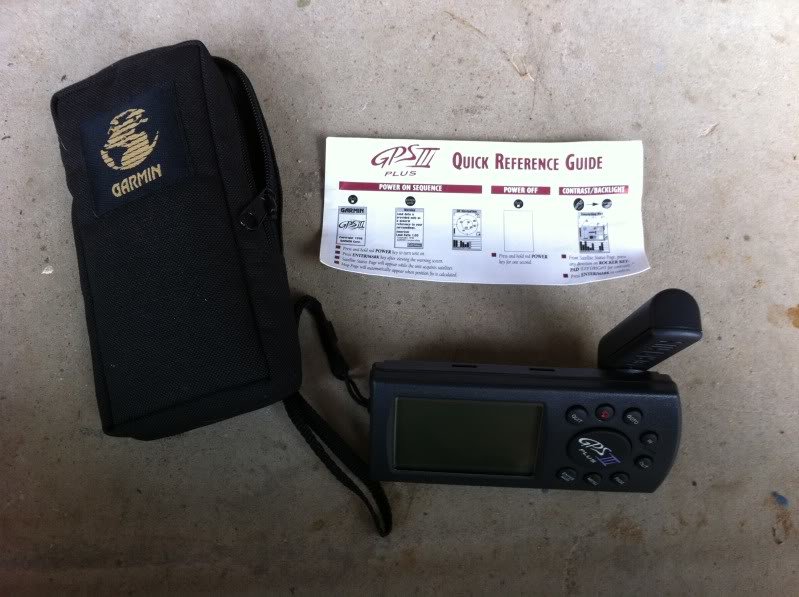 Garmin Personal Navigator GPS IIIPlus. Waterproof Hiking Model