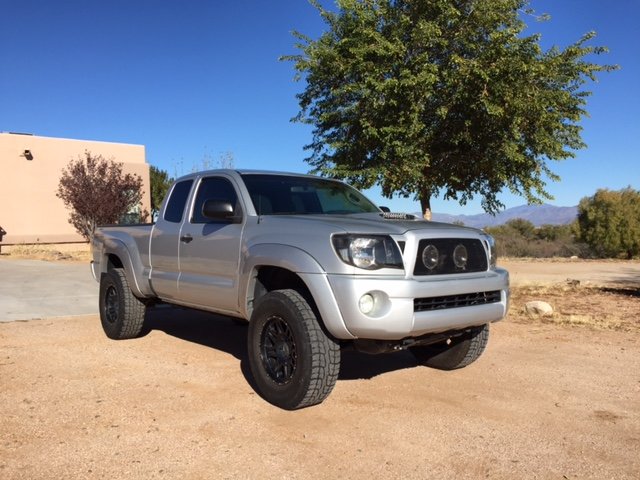 Silver 2007 Toyota Tacoma SR5 TRD Off-Road w/ Sport Hood 4x4 Access Cab ...