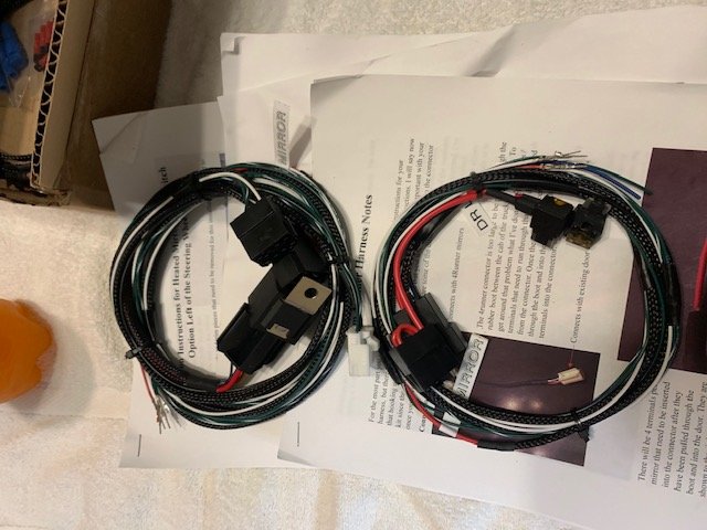 SOLD...Heated Mirror, Turn Signal Puddle Light Mirror Installation Kit ...