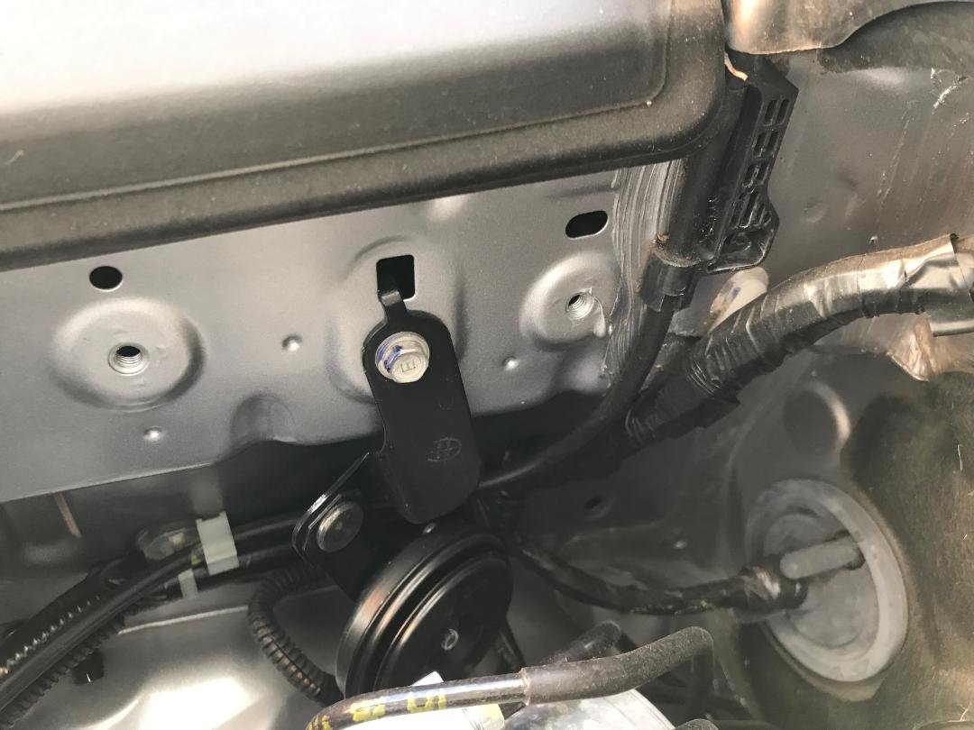 Bolt size to cover up engine bay holes. | Tacoma World