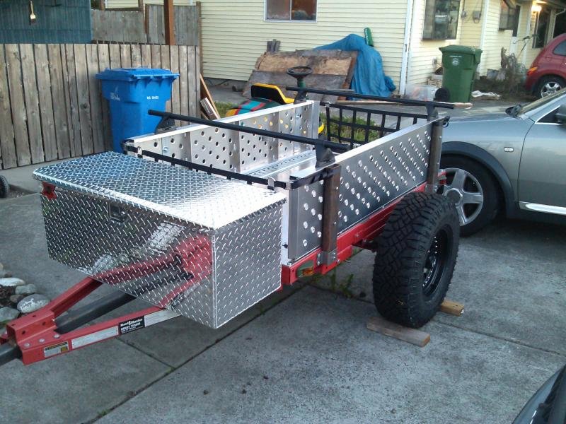 folding harbor freight utility trailer...would need these