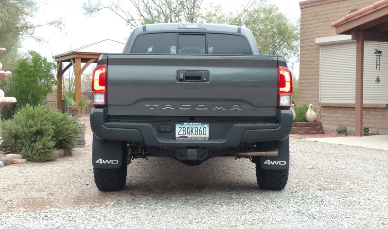 Vintage Mud Flap Option Tacoma World