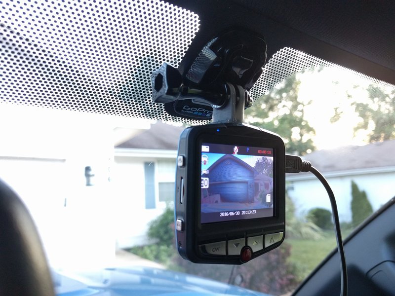 Dash cam options using the Go Pro Mount?