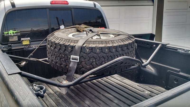 Avid Offroad spare tire holder | Tacoma World