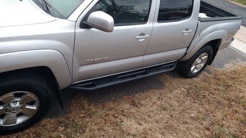 tacoma tyger running boards