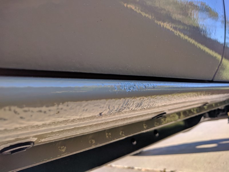 rocker panel coating damage | Tacoma World