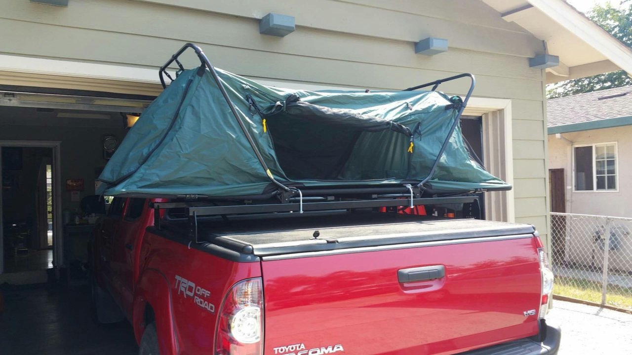 truck bed cot