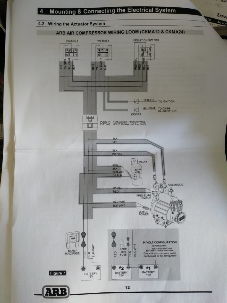 7f3f3 Arb Air Locker Wiring Harness Wiring Resources