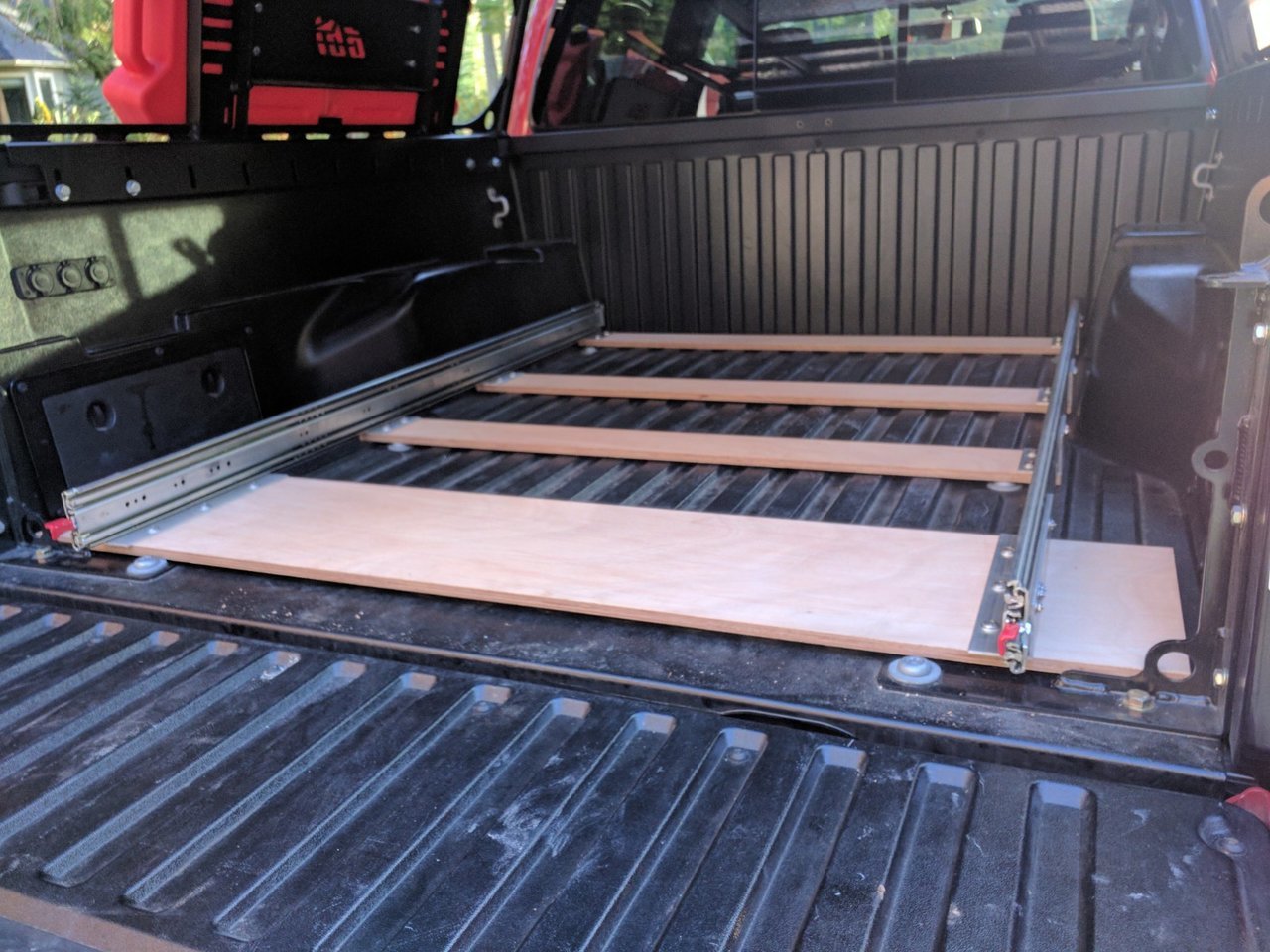 project diy: truck-bed pullout kitchen and bs tacoma world