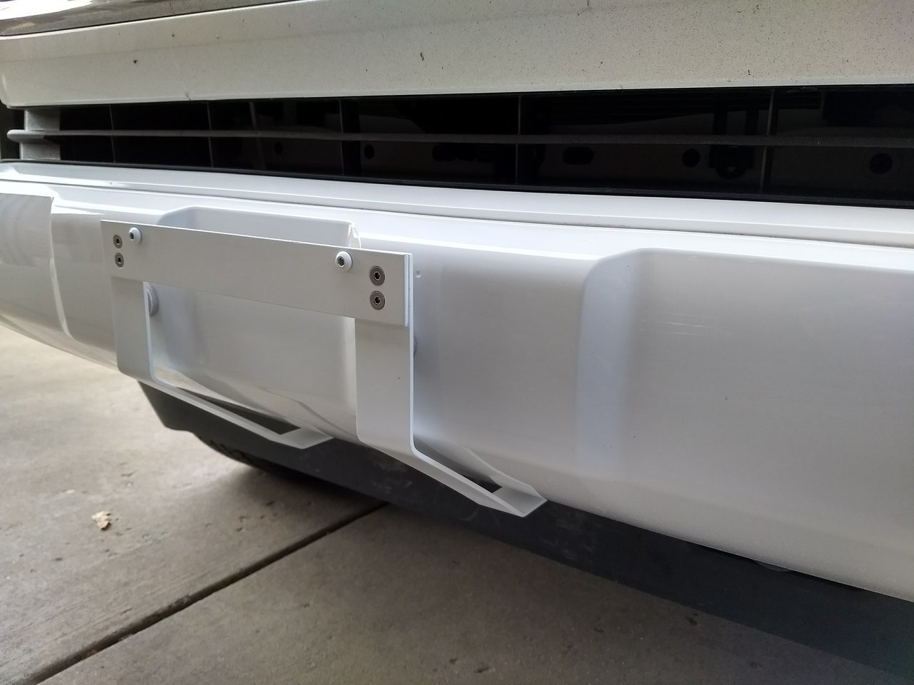 3rd Gen Tacoma Custom Aluminum Front License Plate Mount | Page 2 ...